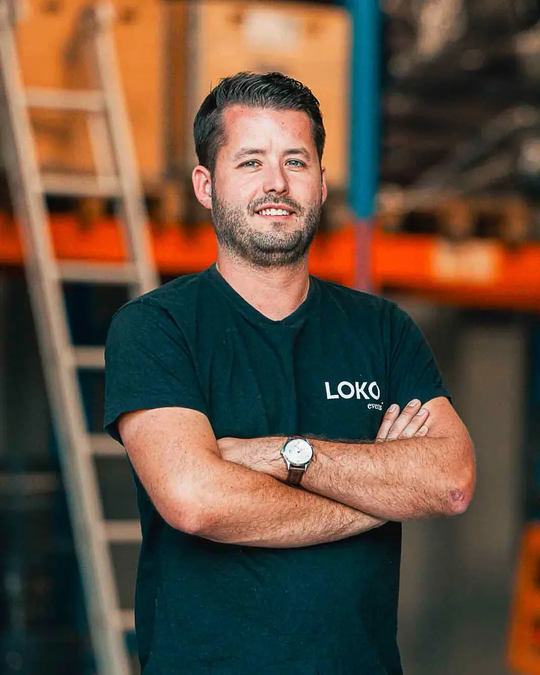 Louis Planke is zaakvoerder van LOKO Events in Oostnieuwkerke